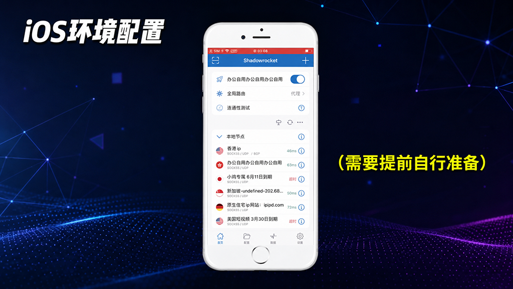 2026年7月最新ShadowRocket小火箭静态住宅IP搭建教程，住宅IP是什么，住宅IP使用方法介绍，如何在iOS手机搭建链式代理，静态ip怎么使用，如何解决风控问题，原生住宅IP代理分享